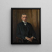 Jacob Christiaan Koningsberger 1867-1951 Präsident des Volksrats 1918-19 - Willy Sluiter — gerahmtes Bild an der Wand