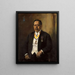 Willem Martinus Godfried Schumann 1877-1952 Präsident des Volksrates 1919-1925 - Willy Sluiter — gerahmtes Bild an der Wand