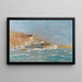 Abfahrt Seiner Majestät des Kaisers von Vigo 16. März 1904 - Willy Stwer — gerahmtes Bild an der Wand