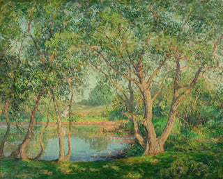 Lac caché - Wilson Henry Irvine — Ansicht des Kunstwerks