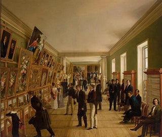 Wincenty Kasprzycki - Exhibition of Fine Arts in Warsaw in 1828.webp