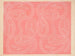 Calligraphische Rollen-Gemälde und Schrift auf Pfirsich-Hintergrund - Winold Reiss — Ansicht des Kunstwerks