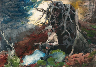 Winslow Homer - Campfire Adirondacks.webp