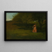Croquet-Spieler - Winslow Homer — gerahmtes Bild an der Wand