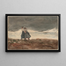 Gefahr - Winslow Homer — gerahmtes Bild an der Wand