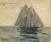 Schooner de Gloucester - Winslow Homer — Ansicht des Kunstwerks
