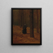 Alte Frau, die Zweige aufhebt - Winslow Homer — gerahmtes Bild an der Wand