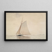 Navigieren vor der Küste von Gloucester - Winslow Homer — gerahmtes Bild an der Wand