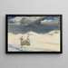 Sand und Himmel - Winslow Homer — gerahmtes Bild an der Wand