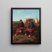 La pipe Brierwood - Winslow Homer — gerahmtes Bild an der Wand