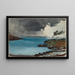 L'Orage qui approche - Winslow Homer — gerahmtes Bild an der Wand