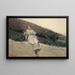 Der Gartenmauer - Winslow Homer — gerahmtes Bild an der Wand