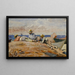 Drei Jungen am Ufer - Winslow Homer — gerahmtes Bild an der Wand