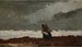 Zwei Figuren am Meer - Winslow Homer — Ansicht des Kunstwerks