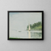 Yacht in einer Bucht bei Gloucester - Winslow Homer — gerahmtes Bild an der Wand