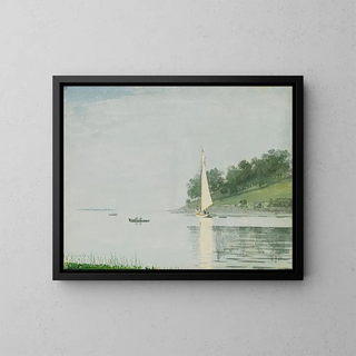 Winslow Homer - Yacht In A Cove Gloucester.webp