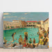 Reproduktion des Gemäldes Winter in Florida von Sir John Lavery