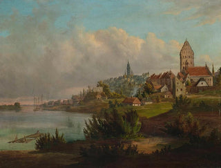 Wojciech Gerson - View of the Old Town and the New Town from north.webp