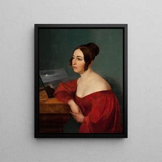 Wojciech Korneli Stattler - Portrait of Hortensja Sobaska ne Jeowicka.webp