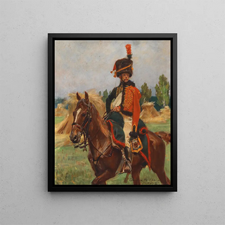 Wojciech Kossak - A cossack.webp