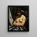 Frau halbnackt - Wojciech Weiss — gerahmtes Bild an der Wand