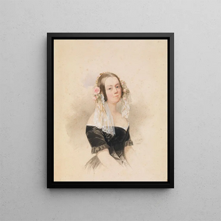 Woldemar Hau - Portrait of a Young Lady.webp