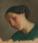 Studie eines Frauenkopfes - Woldemar Hottenroth — Ansicht des Kunstwerks