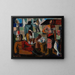 Innenraum - Wolf Kibel — gerahmtes Bild an der Wand