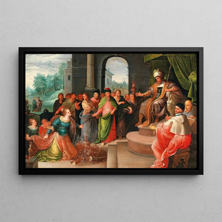 Workshop of Frans Francken the Younger - The Queen of Sheba and King Solomon.webp