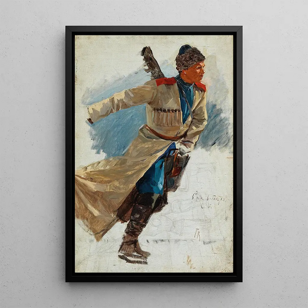 Workshop of Franz Roubaud - A Cossack.webp