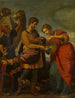 Rebecca und Eliezer am Brunnen - Atelier d'Ottavio Vannini — Ansicht des Kunstwerks
