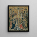 Calvaire - Atelier de Pablo Vergos — gerahmtes Bild an der Wand