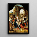 L'Adoration des mages - Atelier de Pieter Coecke van Aelst — gerahmtes Bild an der Wand