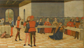 Workshop of the Erri Brothers - Salome Presenting The Head Of St John The Baptist To King Herod.webp