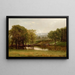 Le Baptême - Worthington Whittredge — gerahmtes Bild an der Wand