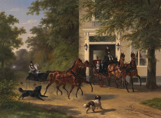 August Belmont und Isabel Perry - Wouterus Verschuur — Ansicht des Kunstwerks