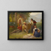 Der Landschaftsmaler - Xaver Schwegler — gerahmtes Bild an der Wand
