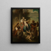 Die Heilige Familie - Xavier-Alphonse Monchablon — gerahmtes Bild an der Wand