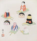 Japanisches Volkskunst-Gemälde Kydo gangu sh haru Pl04 - Yamashita Hakuba — Ansicht des Kunstwerks