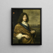 François Leidecker 1650-1718 Deputat des Schlüssels von Zeeland - Zacharias Blijhooft — gerahmtes Bild an der Wand