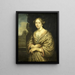 Portrait de Petronella van der Burcht 1657-1682 - Zacharias Blijhooft — gerahmtes Bild an der Wand