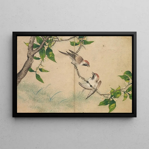 Zhang Ruoai - Gossiping Sparrows.webp