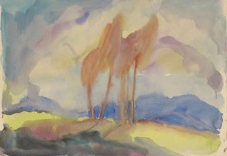 Zolo Palugyay - Autumn Birch Trees in a Sunlit Meadow.webp