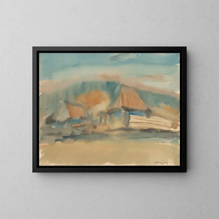 Zolo Palugyay - Hamlet in the Morning Mist.webp
