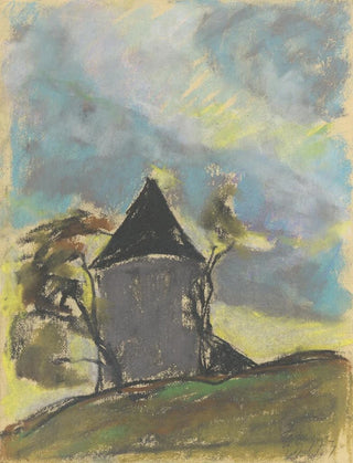 Zolo Palugyay - Landscape with a Tower.webp