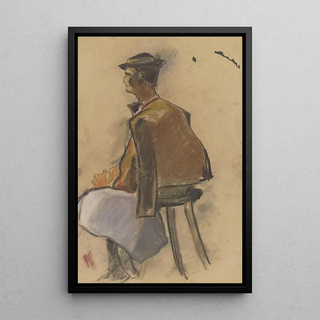 Zolo Palugyay - Resting Young Man.webp