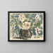 Vase mit Blumen - Zolo Palugyay — gerahmtes Bild an der Wand