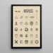 ABC zuan Pl30 - Zuan Kenkykai — gerahmtes Bild an der Wand