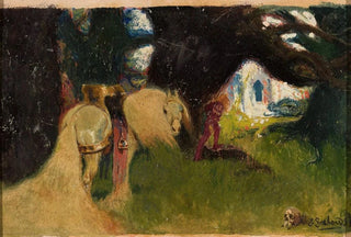Zygmunt Grabowski - In front of the Dragons Den figure for the fairy tale.webp