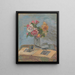 Blumenstrauß aus Rosen - Zygmunt Waliszewski — gerahmtes Bild an der Wand